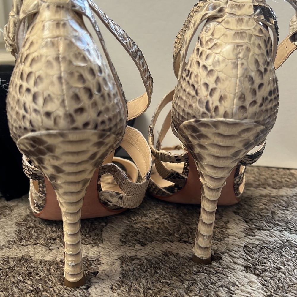 Alexandre Birman Python Sandals - image 5